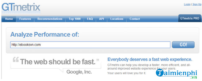gtmetrix