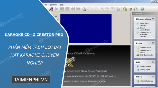 tai karaoke cdg creator pro