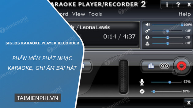 tai siglos karaoke player recorder
