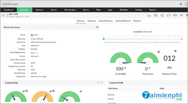 manageengine opmanager