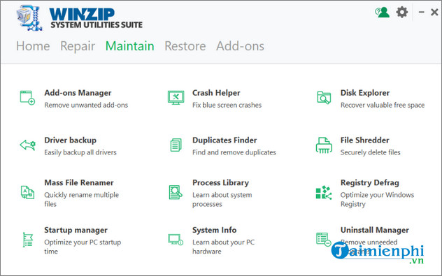winzip system utilities suite