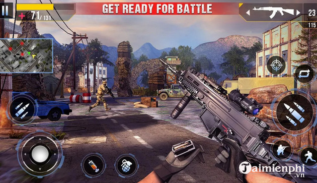 offline commando 3d sniper shooter