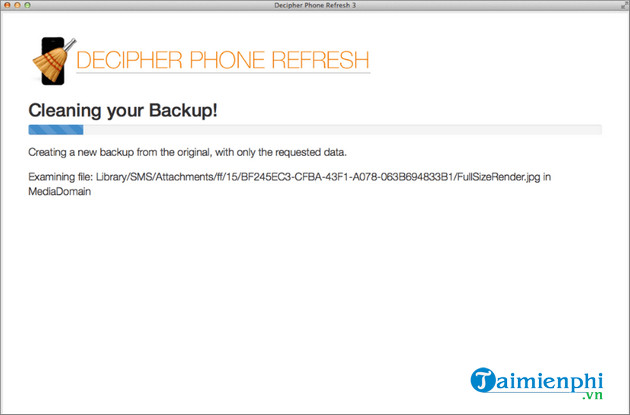 decipher phone refresh