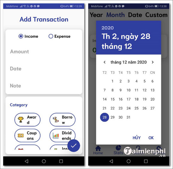 money manager cho android