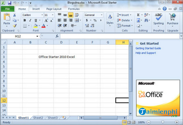 microsoft office starter 2010
