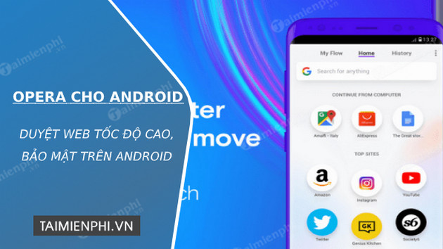 tai opera cho android