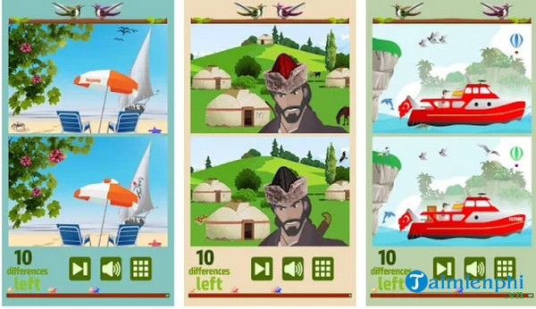 find 10 differences diffrence