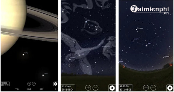 tai stellarium mobile sky map