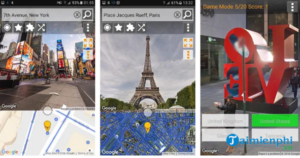 street panorama view