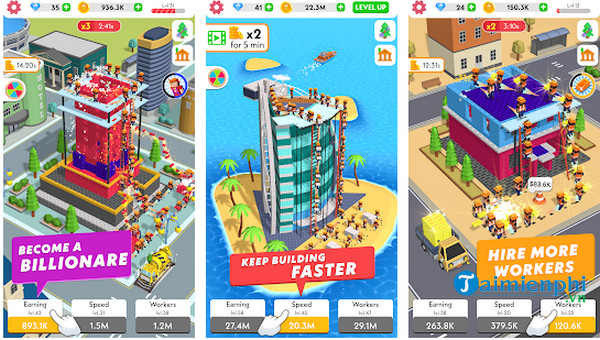 idle construction 3d