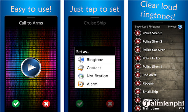 super loud ringtones