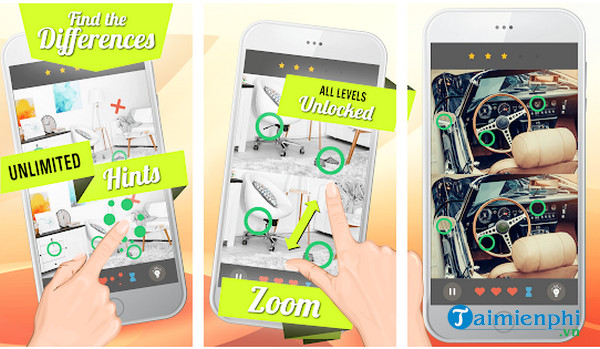 find the differences 500 levels