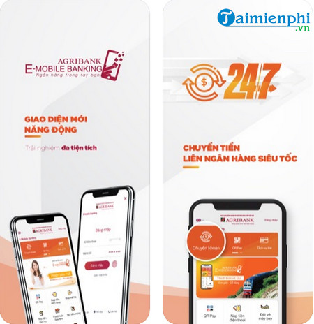 agribank e mobile banking cho ios