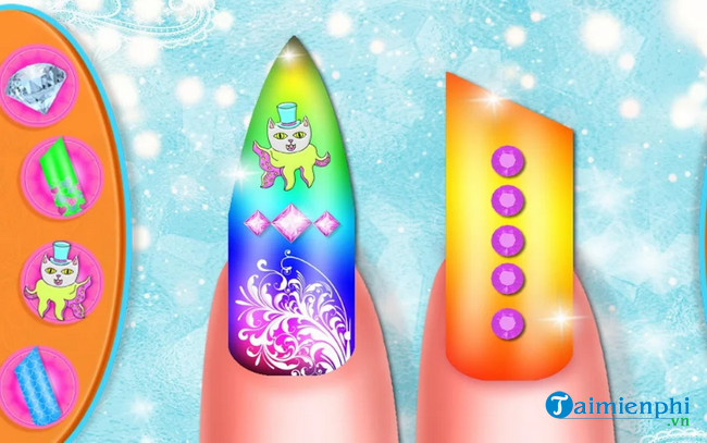 beauty nail art design