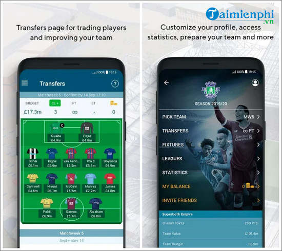 epl manager fantasy game