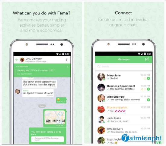 fama messenger