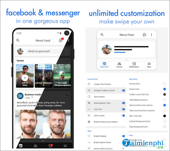 swipe pro for facebook