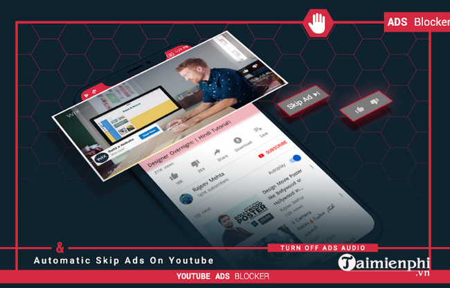 skip ads for youtube