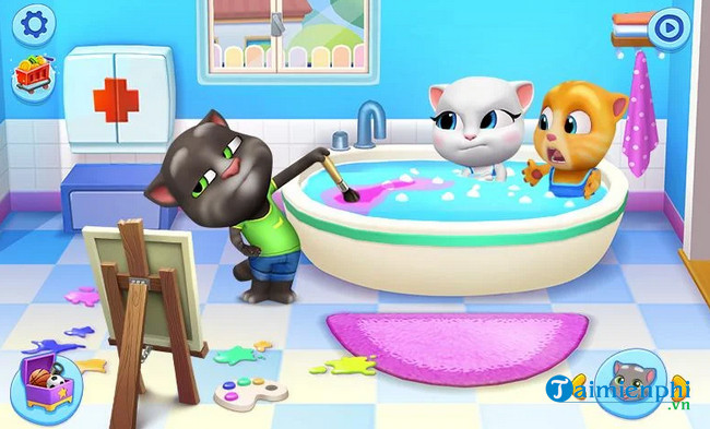 my talking tom friends