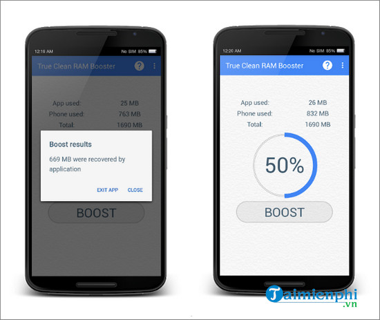 true clean ram memory booster