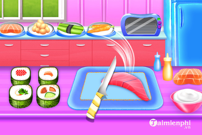 tasty sushi cooking master