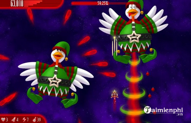 chicken invaders 4 xmas
