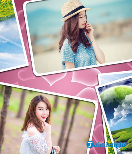 beautiful photo collage