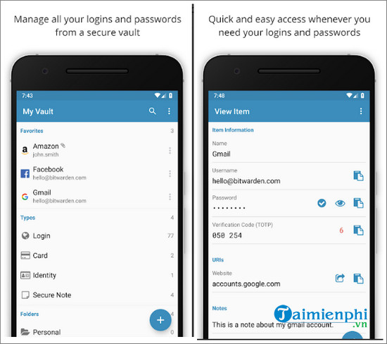bitwarden password manager