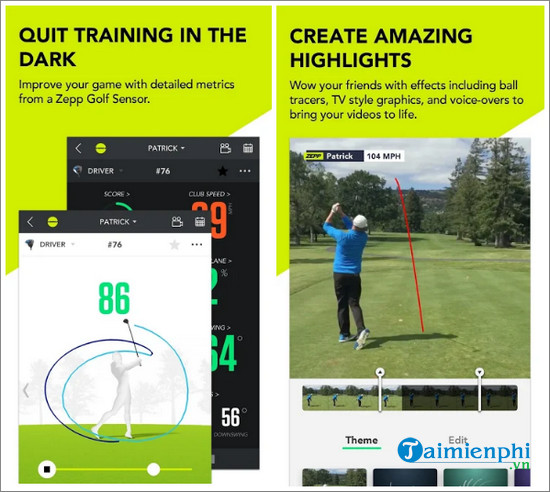 zepp golf swing analyzer