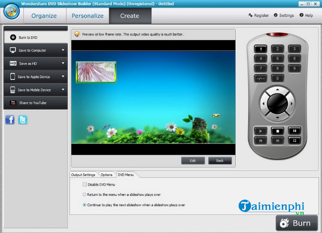 wondershare dvd slideshow builder deluxe