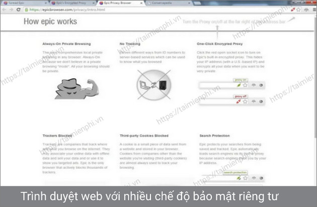 epic privacy browser