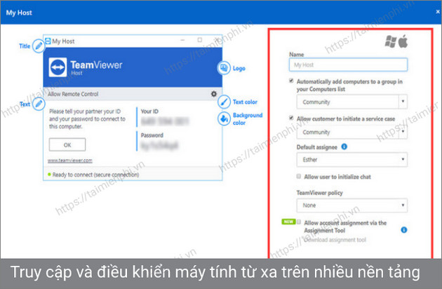 teamviewer host