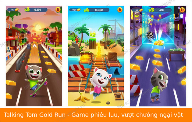 tai talking tom gold run