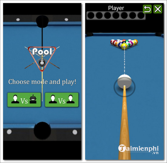 tai 2 player billiards offline