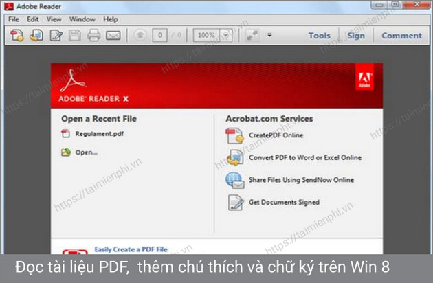 adobe reader for windows 8