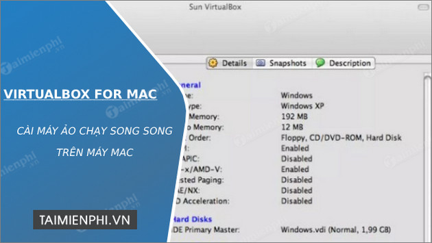 tai oracle vm virtualbox for mac