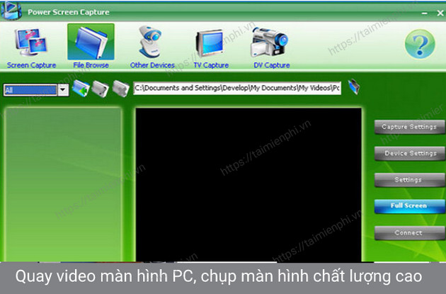 power screen capture