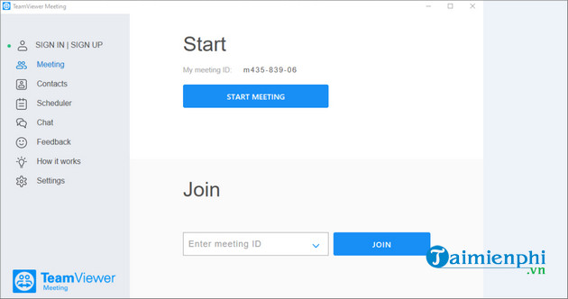 tai teamviewer meeting