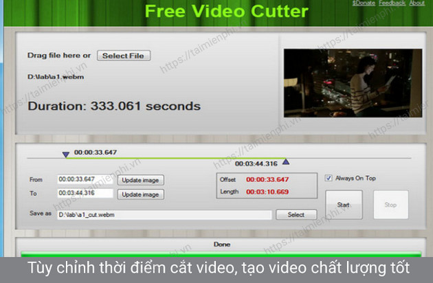 free video cutter