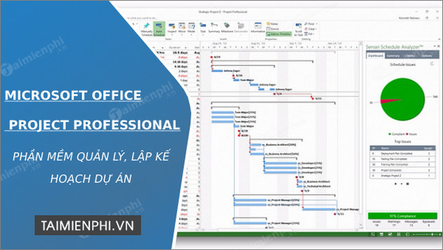 tai microsoft office project professional