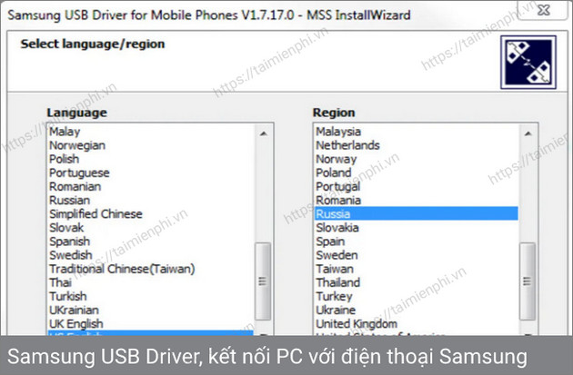 samsung usb driver