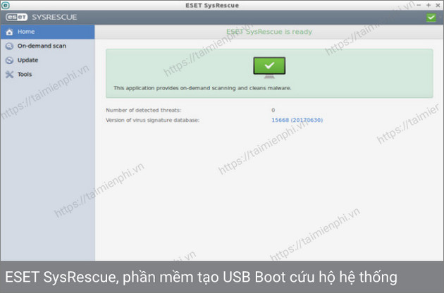 eset sysrescue live