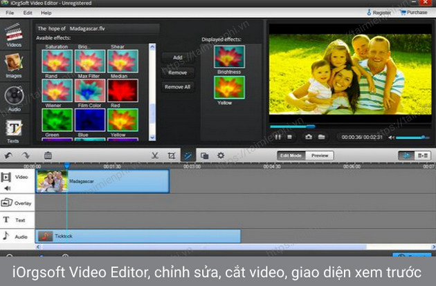 iorgsoft video editor