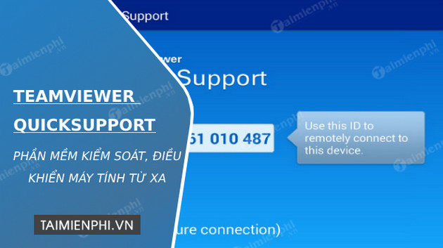 tai teamviewer quicksupport