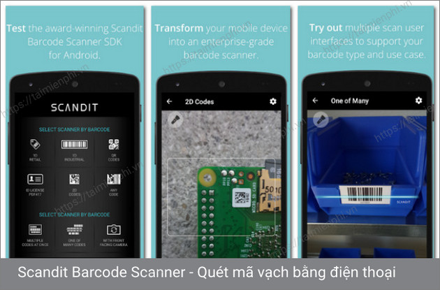 tai scandit barcode scanner