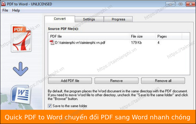 tai quick pdf to-word