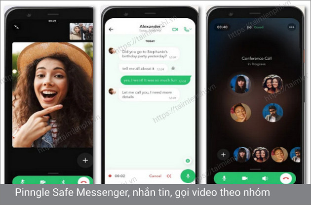 tai pinngle safe messenger