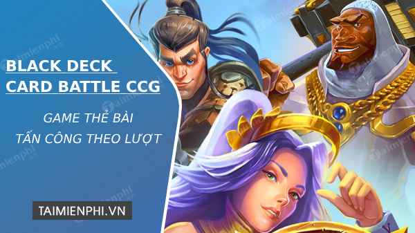 download black deck card battle ccg