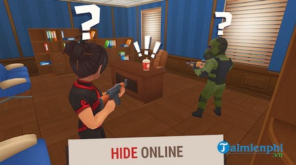 hide online