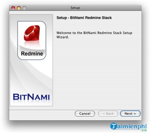 bitnami redmine stack